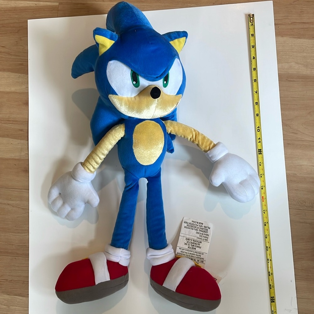 Sonic Hedgehog Plush